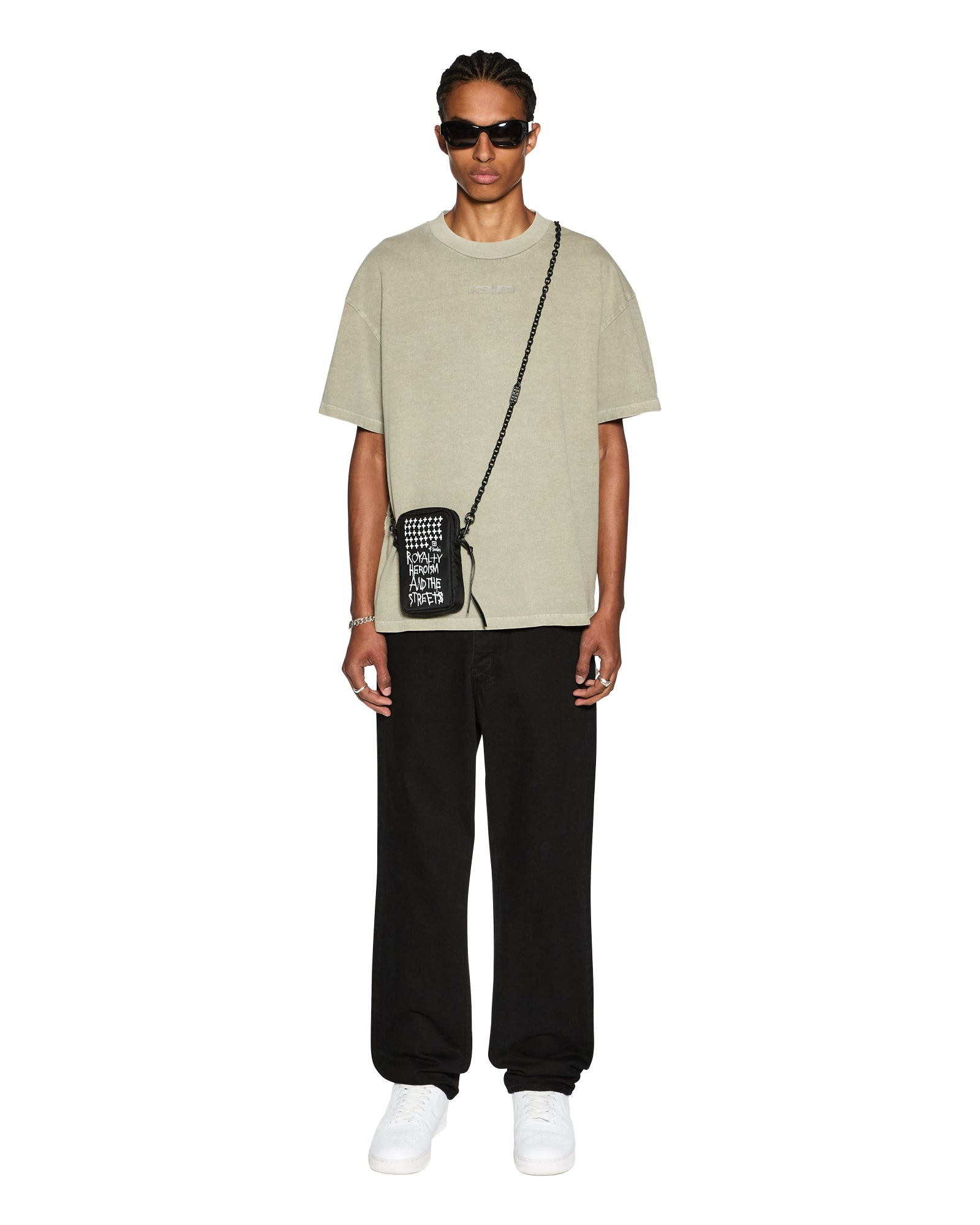 MENS ANTI K BLACKOUT DENIM JEANS