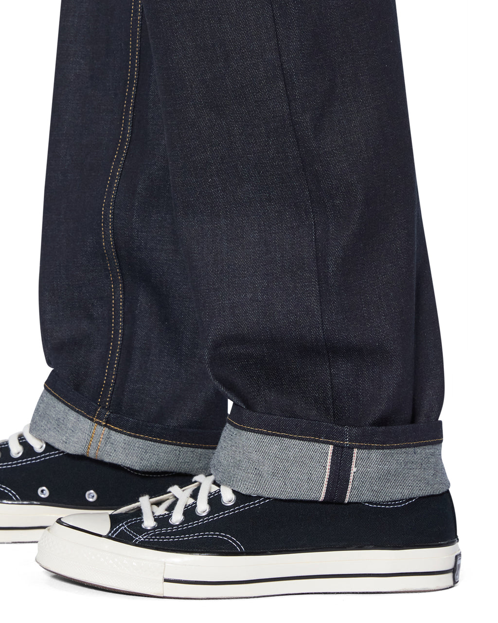 MENS ANTI K SELVEDGE RAW BLUE DENIM JEANS