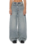 Womens Baggy Jean Echoes Baggy Denim Jeans - Denim