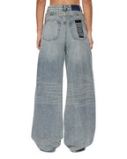 Womens Baggy Jean Echoes Baggy Denim Jeans - Denim