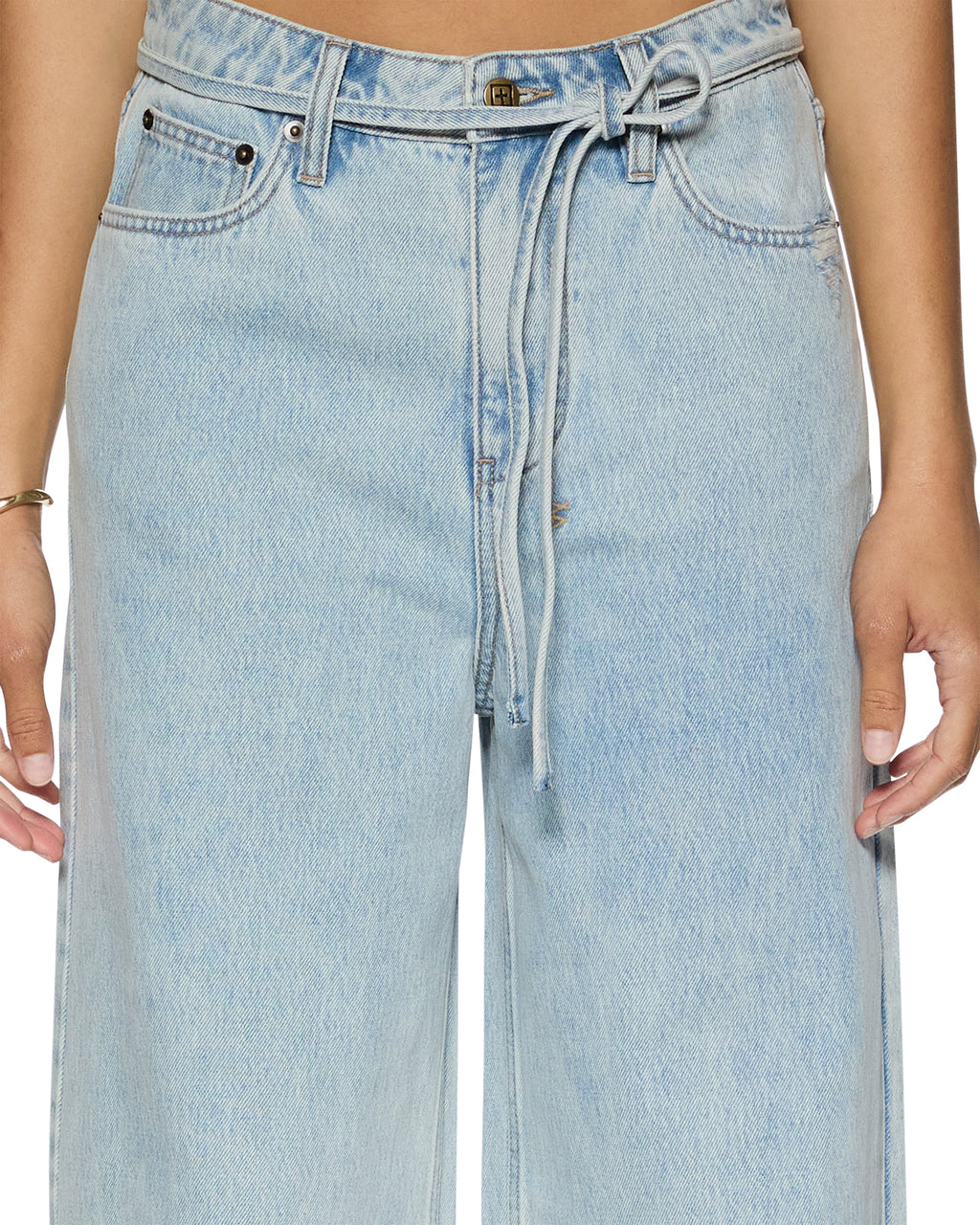 Womens Baggy Jean Rollin Baggy Denim Jeans - Denim
