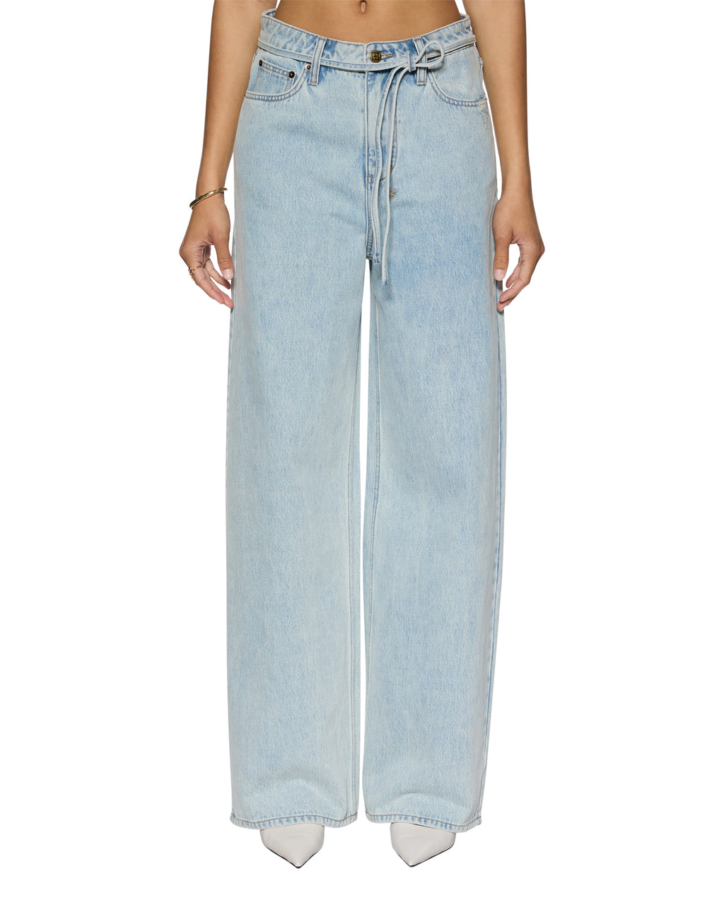 Womens Baggy Jean Rollin Baggy Denim Jeans - Denim