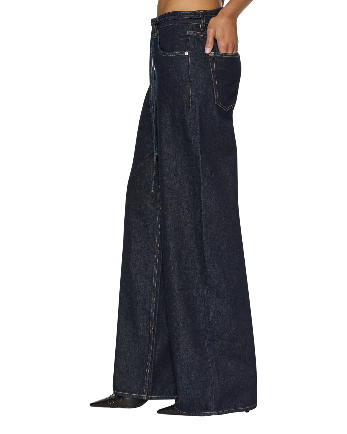 WOMENS BAGGY JEAN ZENITH POP DENIM JEANS