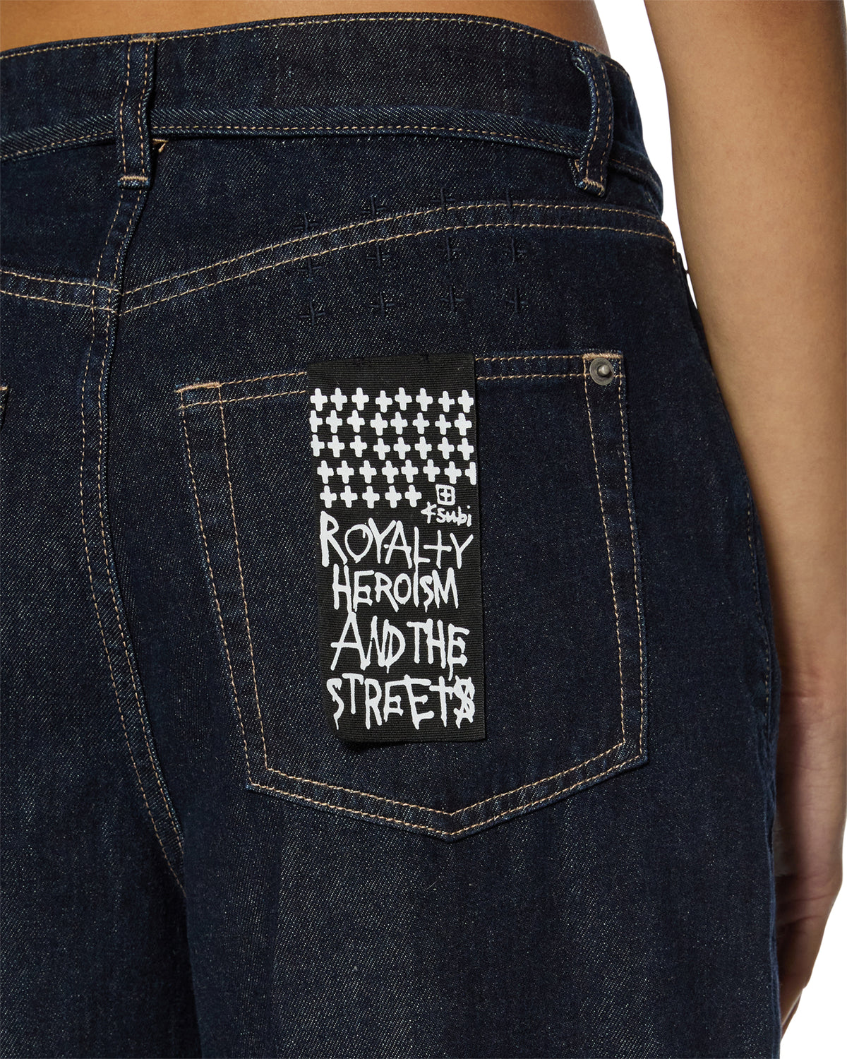 WOMENS BAGGY JEAN ZENITH POP DENIM JEANS