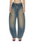 WOMENS  BARREL JEAN DUNE BARREL LEG DENIM JEANS