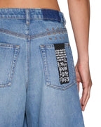 Womens Barrel Jean Highway Barrel Leg Denim Jeans - Denim