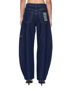 WOMENS BARREL JEAN ORIGINAL RINSE DENIM JEANS