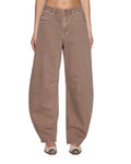 BARREL JEAN STONE TAN