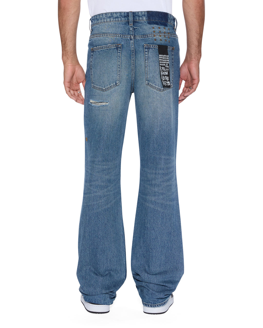 MENS BRONKO ROADHOUSE REPAIR DENIM JEANS
