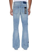 MENS BRONKO STRIKER PATCHED DENIM JEANS