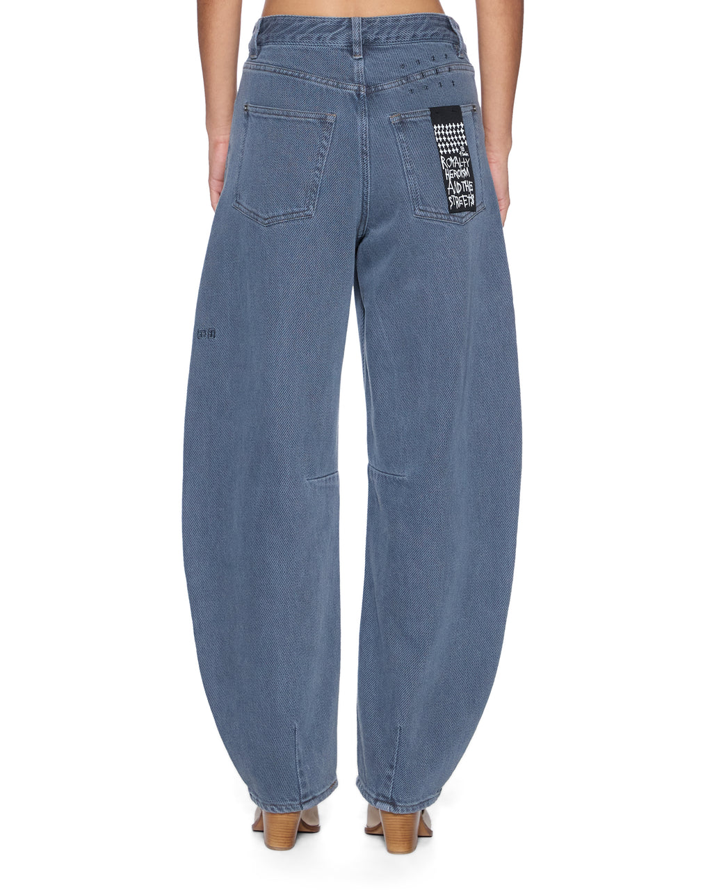 WOMENS BARREL JEAN CARPENTER MIRAGE DENIM JEANS