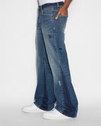 MENS BRONKO TRIP SPLICED DENIM JEANS