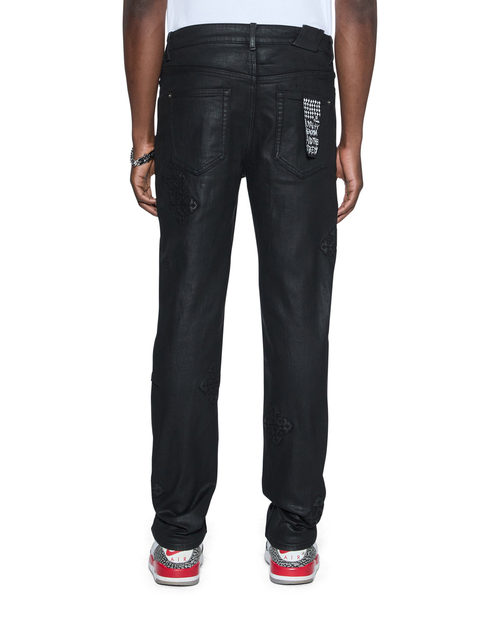 Mens Chitch Backstage Stardom Slim Denim Jeans - Black