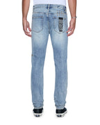 MENS CHITCH CHAMPAGNE BLUE DENIM JEANS