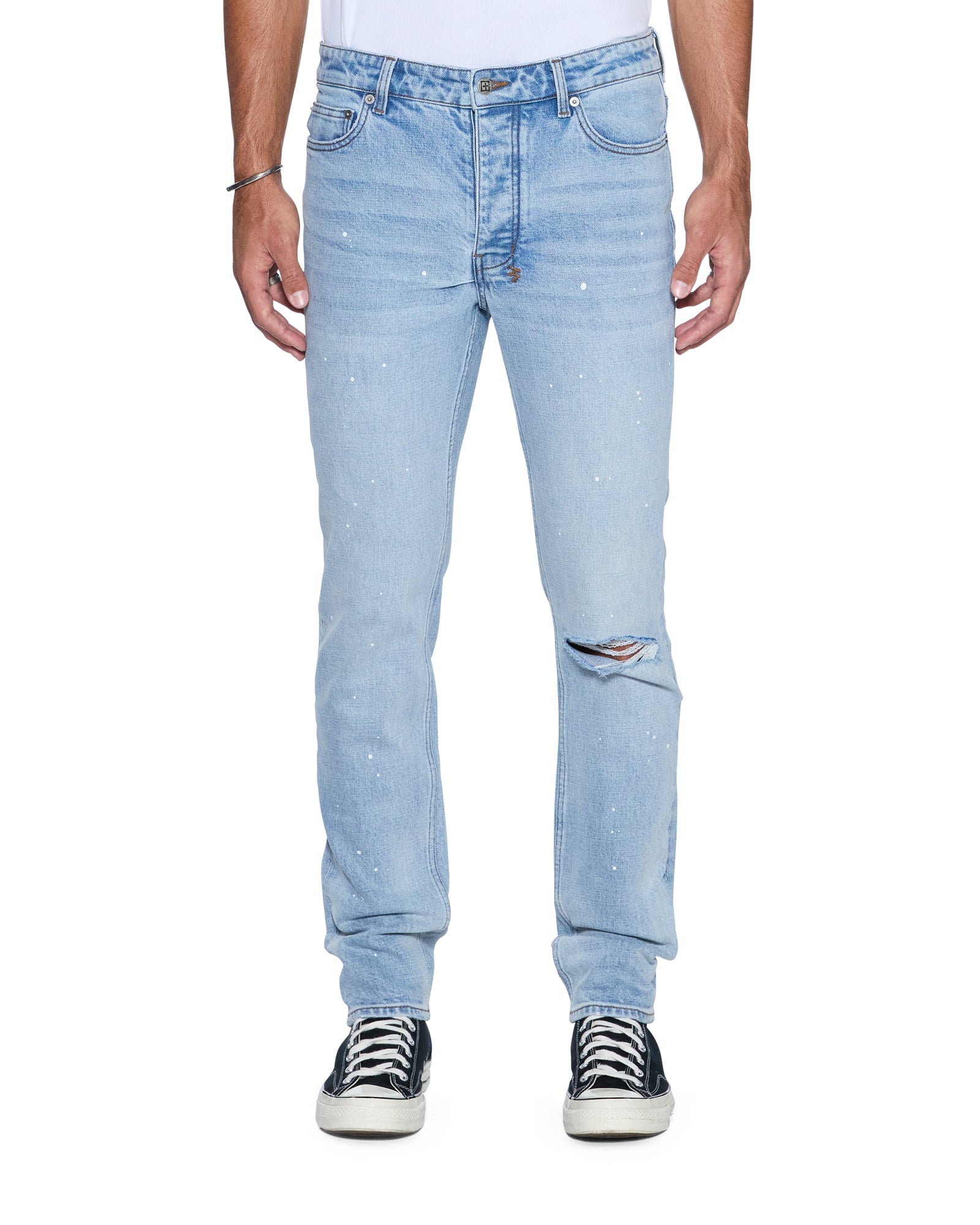Mens Chitch Duke Blue Slim Denim Jeans | Ksubi ++