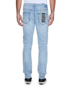 MENS CHITCH DUKE BLUE DENIM JEANS
