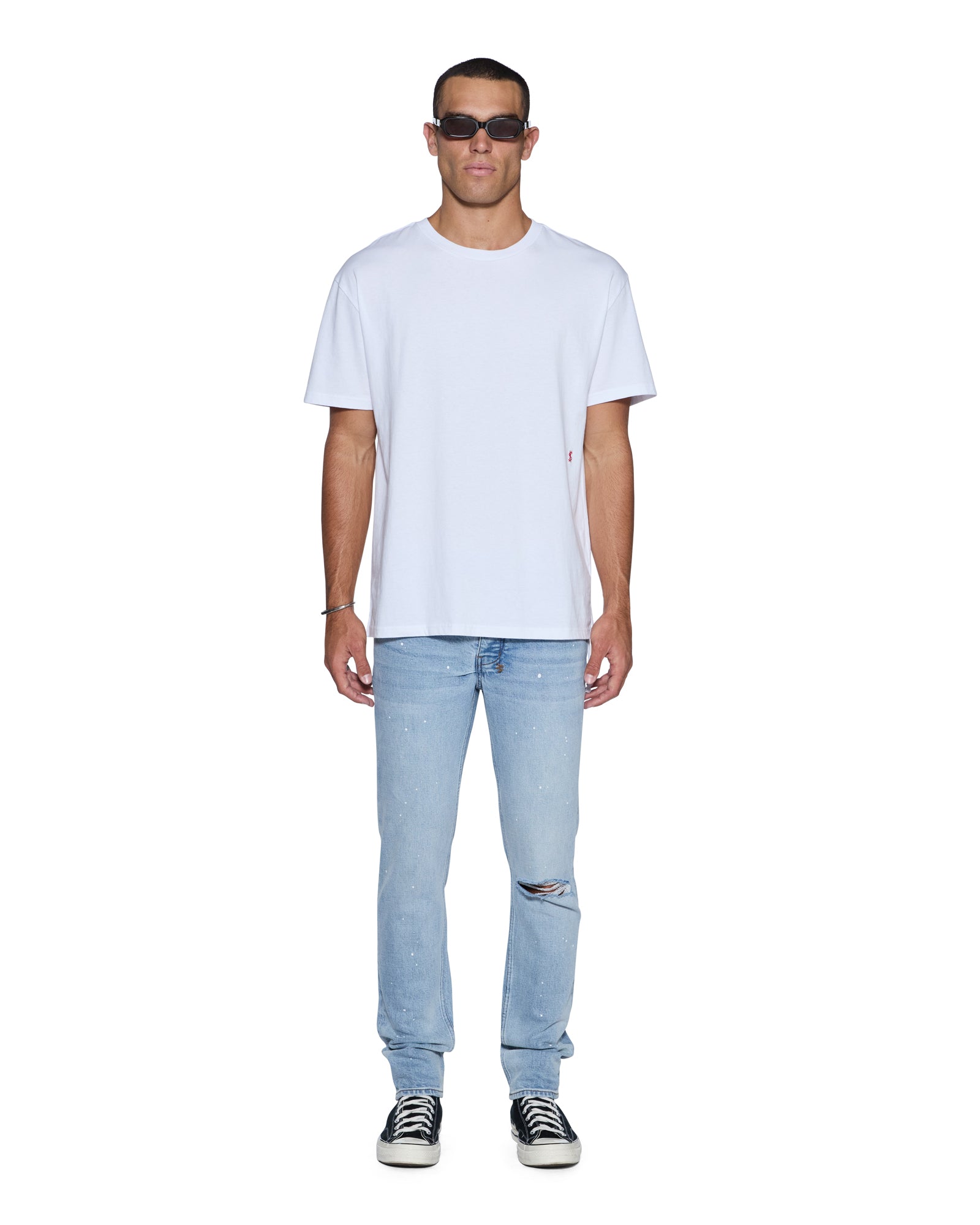 Mens Chitch Duke Blue Slim Denim Jeans | Ksubi ++