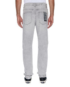 Mens Chitch Jupiter Skrawl Slim Denim Jeans - Grey