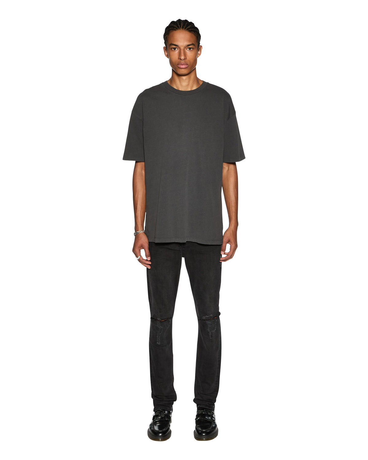 MENS CHITCH KROW KRUSHED DENIM JEANS