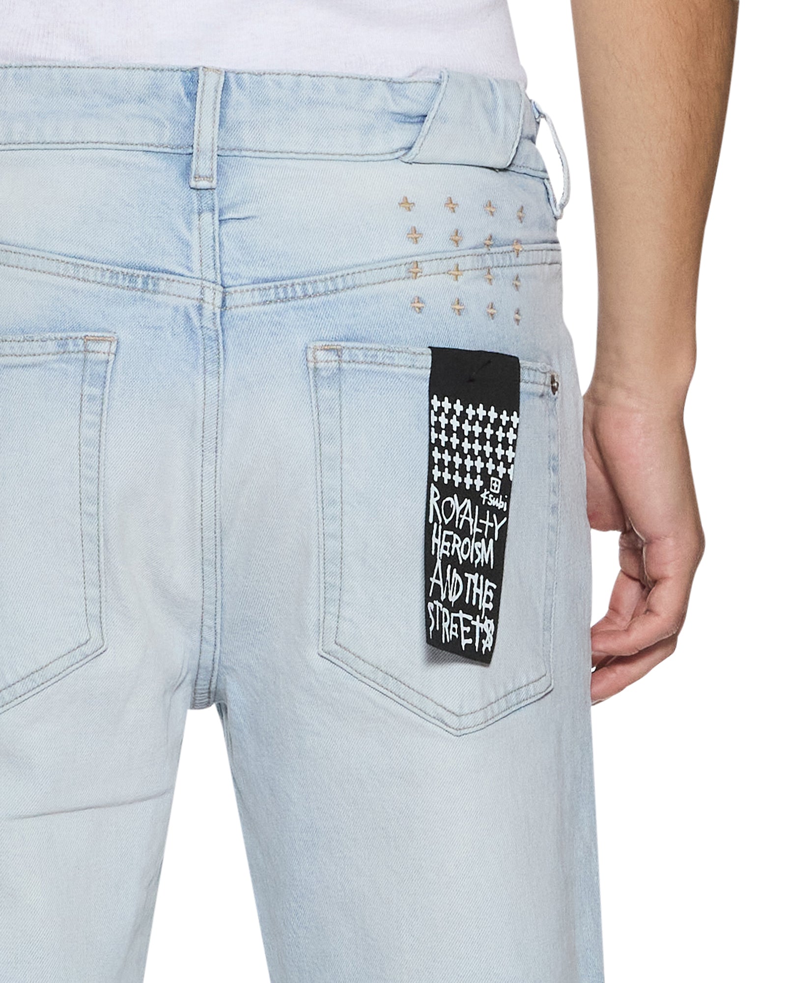 Mens Chitch Kstellar Effect Slim Denim Jeans | Ksubi ++