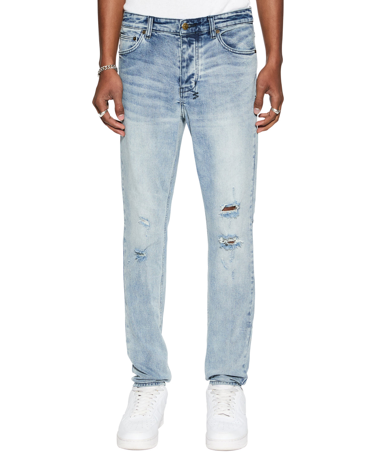 Mens Chitch Philly Blue Slim Denim Jeans | Ksubi ++