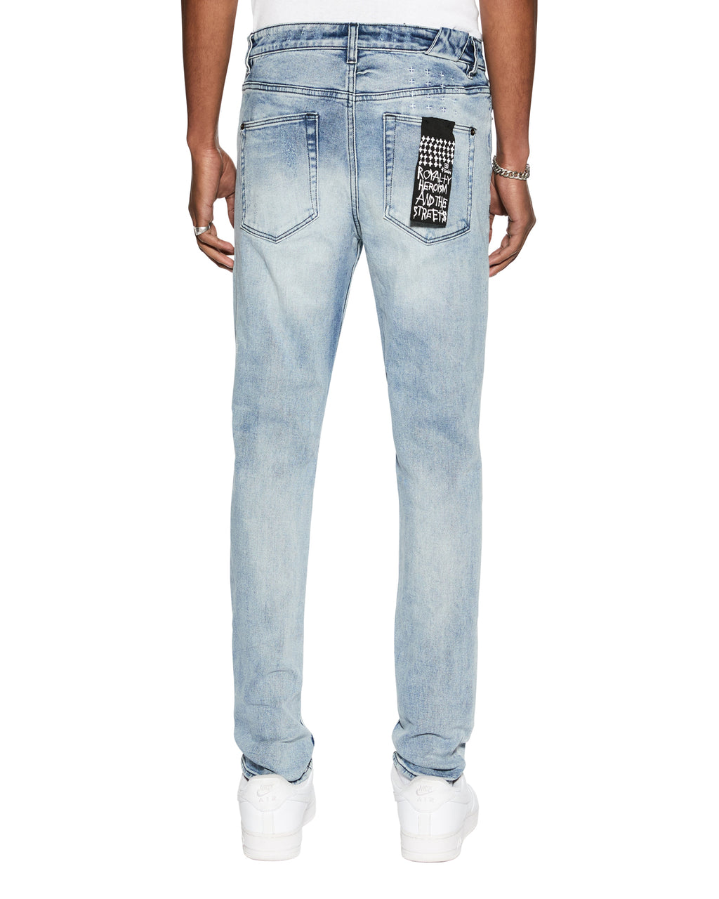 MENS CHITCH PHILLY BLUE DENIM JEANS