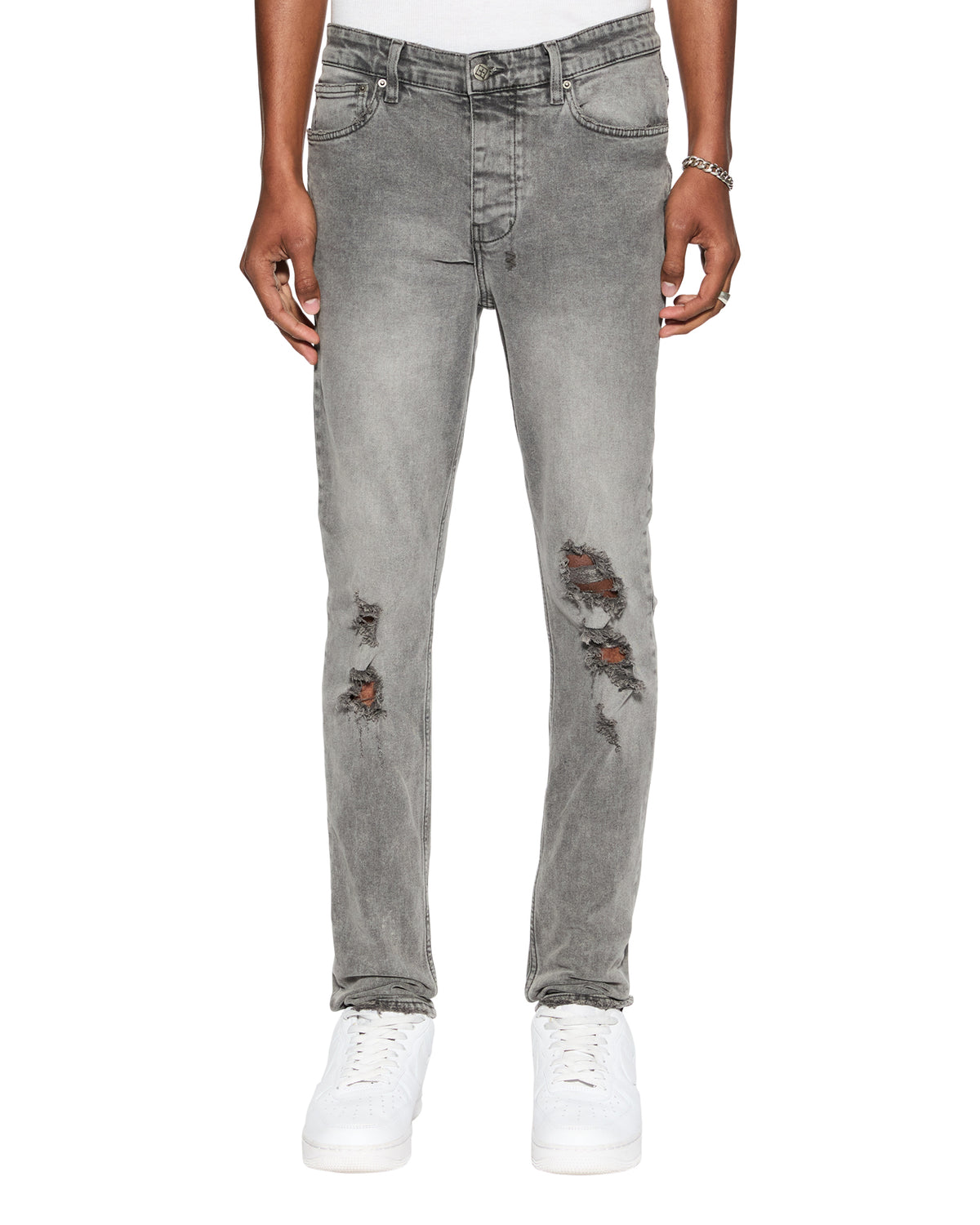MENS CHITCH PRODIGY TRASHED DENIM JEANS