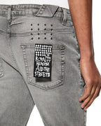 MENS CHITCH PRODIGY TRASHED DENIM JEANS