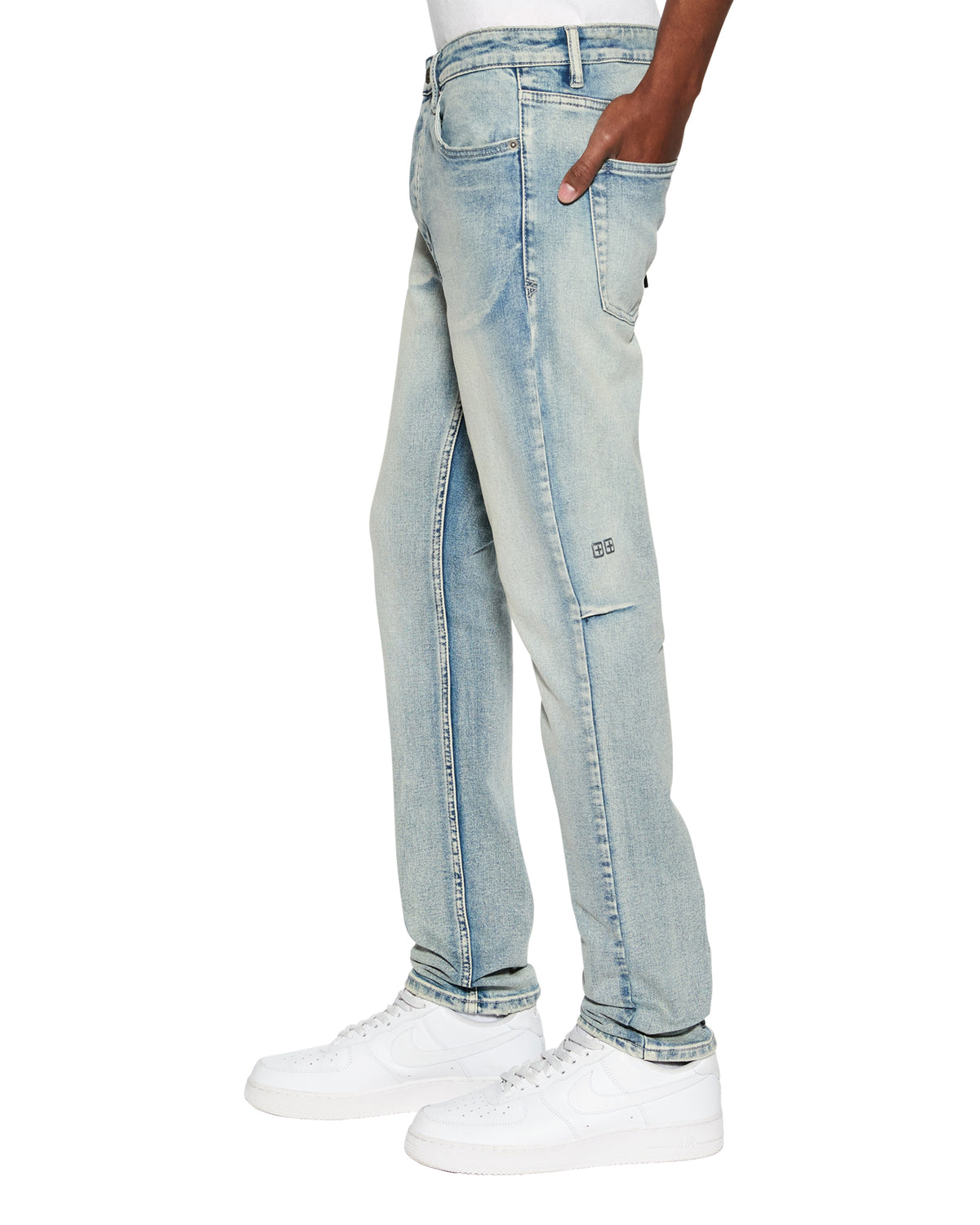 Mens Chitch Punk Blue Slim Denim Jeans | Ksubi ++ KSUBI SLIM FIT 