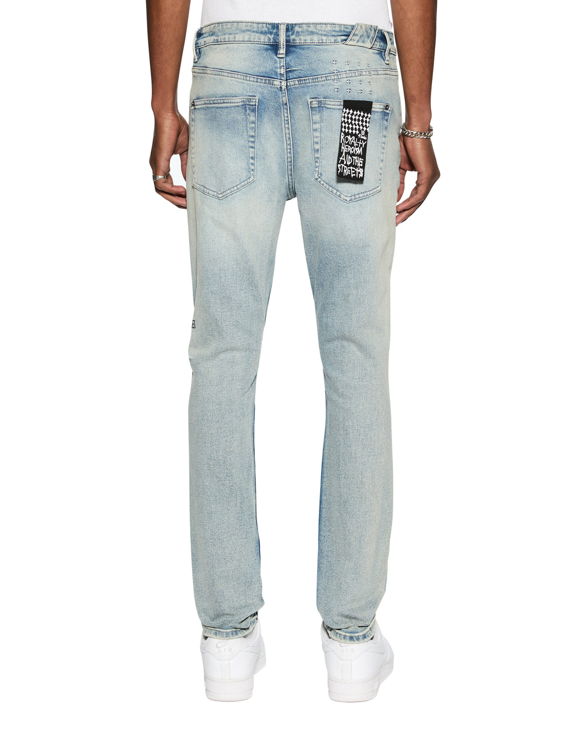 Mens Chitch Punk Blue Slim Denim Jeans | Ksubi ++