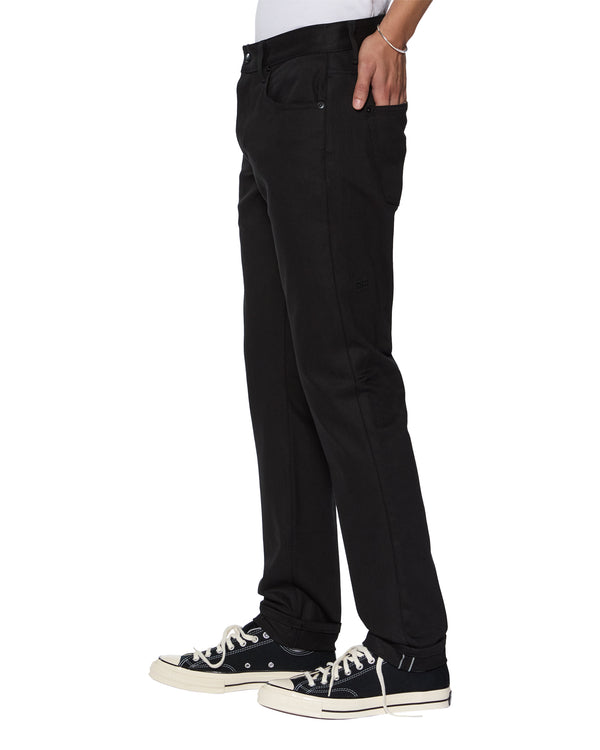 Chitch Selvedge Raw Black Tapered Jeans | Ksubi ++