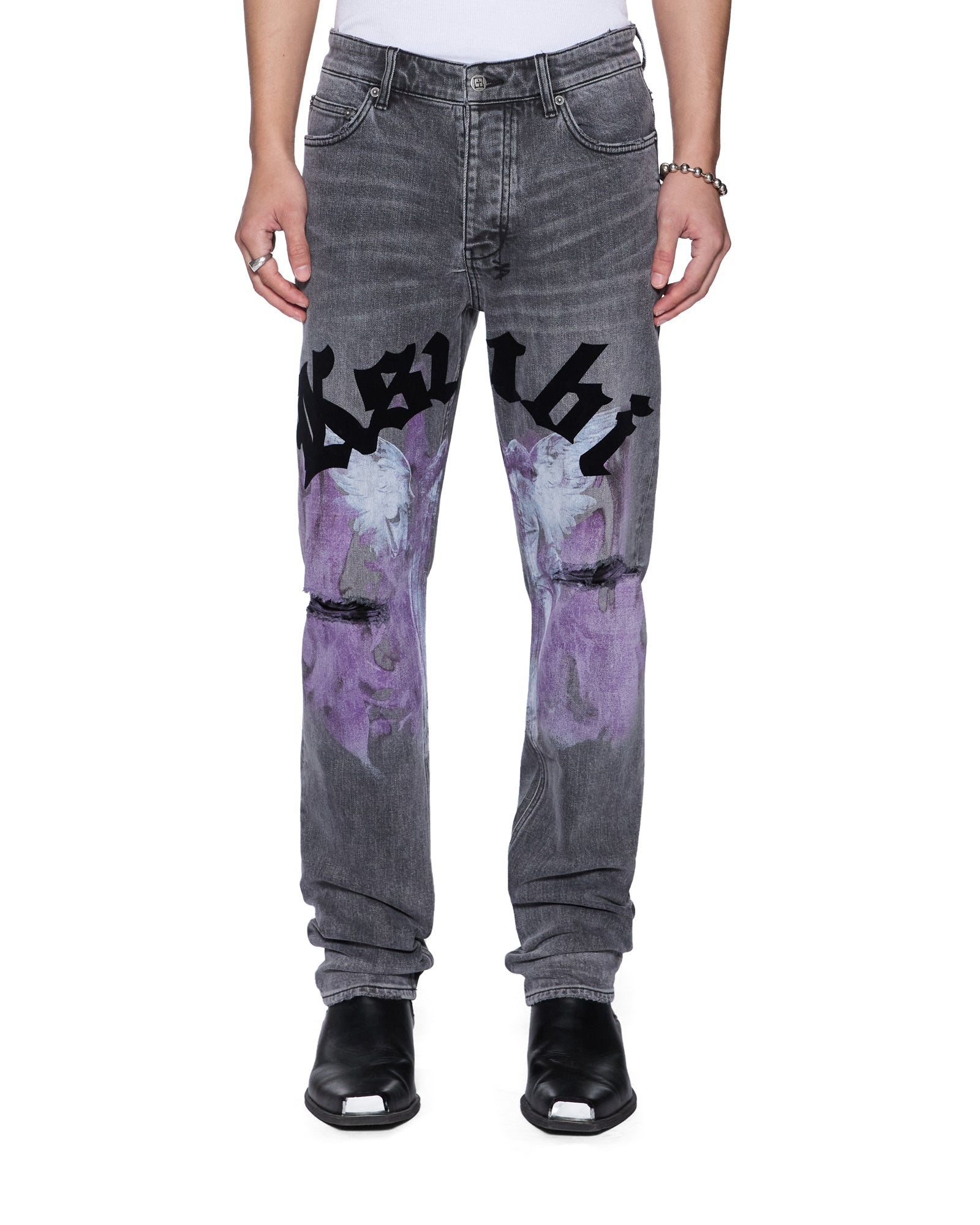 Mens Chitch Sinners Fallen Slim Denim Jeans | Ksubi ++