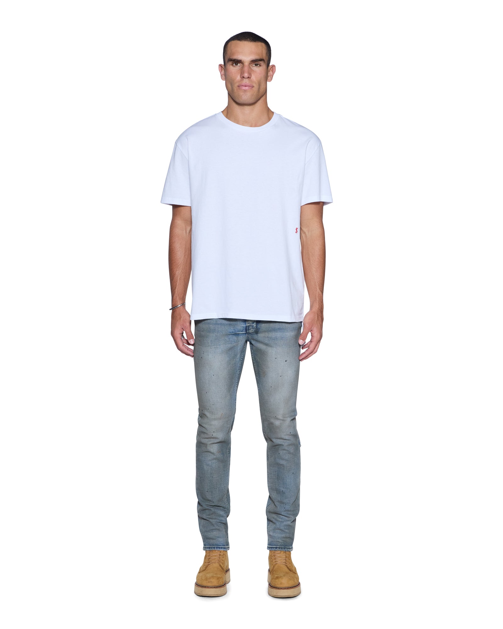 Mens Chitch Workshop Blue Slim Denim Jeans | Ksubi ++