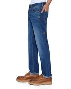 Mens Chitch Selvedge La Blue Slim Denim Jeans - Denim