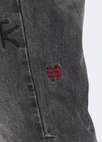 Mens Chitch Midnight Slim Denim Jeans - Black