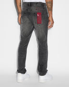 Mens Chitch Midnight Slim Denim Jeans - Black
