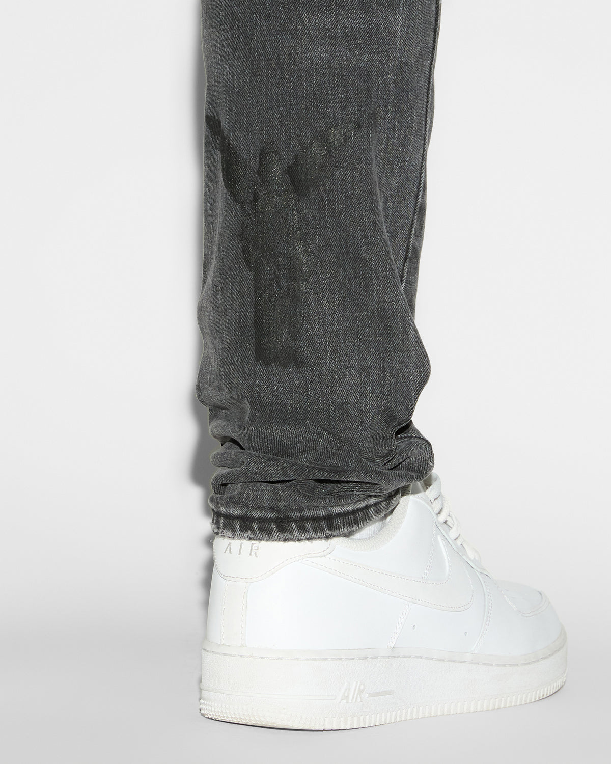 Mens Chitch Midnight Slim Denim Jeans - Black