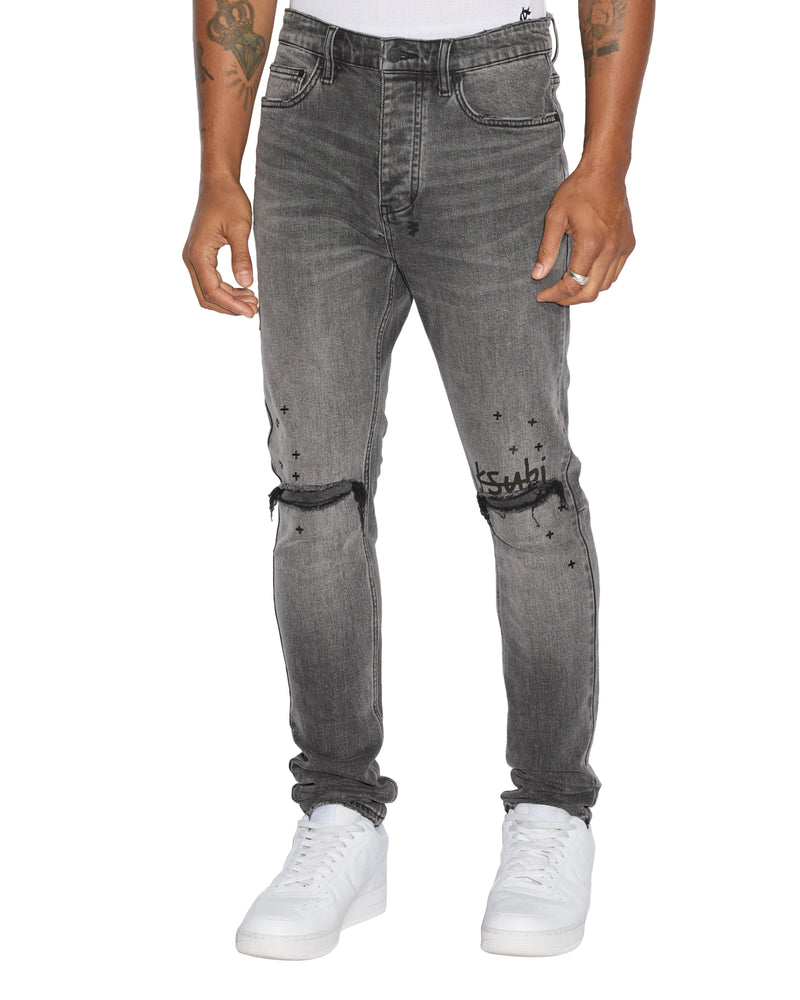 Chitch Sinners 1999 Slim Fit Jeans - Blue Denim | Ksubi ++