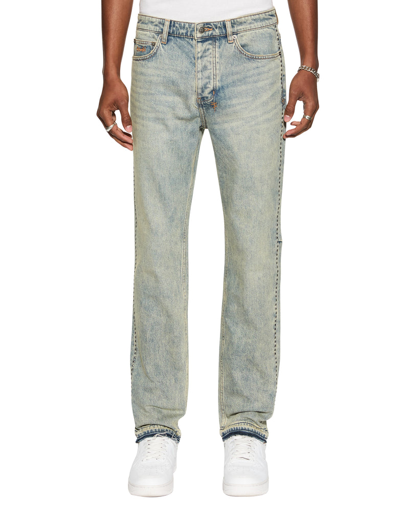 Chitch Stagelight Studded Slim Tapered Skinny Jean - Vintage