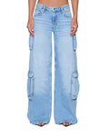 DROPOUT LOW RISE CARGO JEAN SPIRIT
