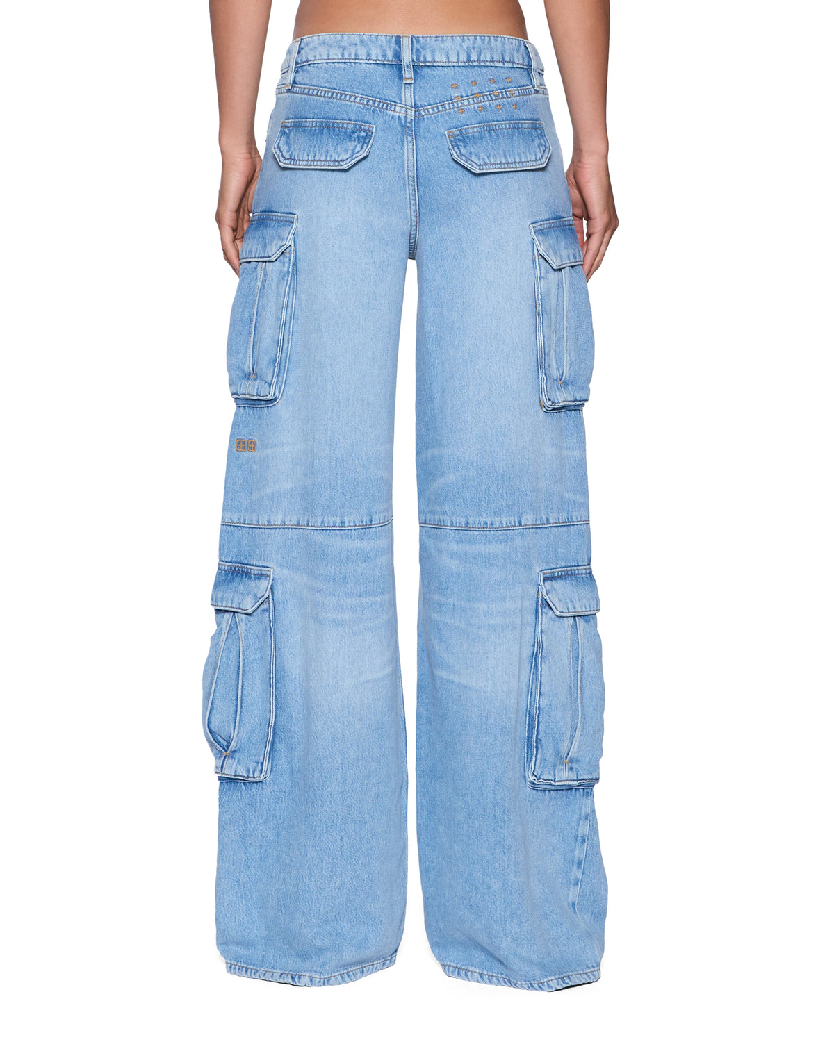 DROPOUT LOW RISE CARGO JEAN SPIRIT