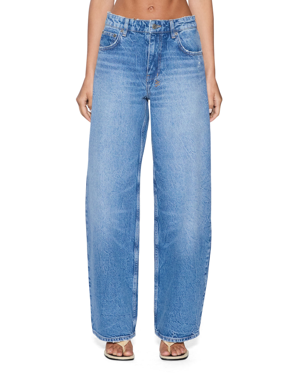 WOMENS EMPIRE JEAN LIBERTY BLUE DENIM JEANS