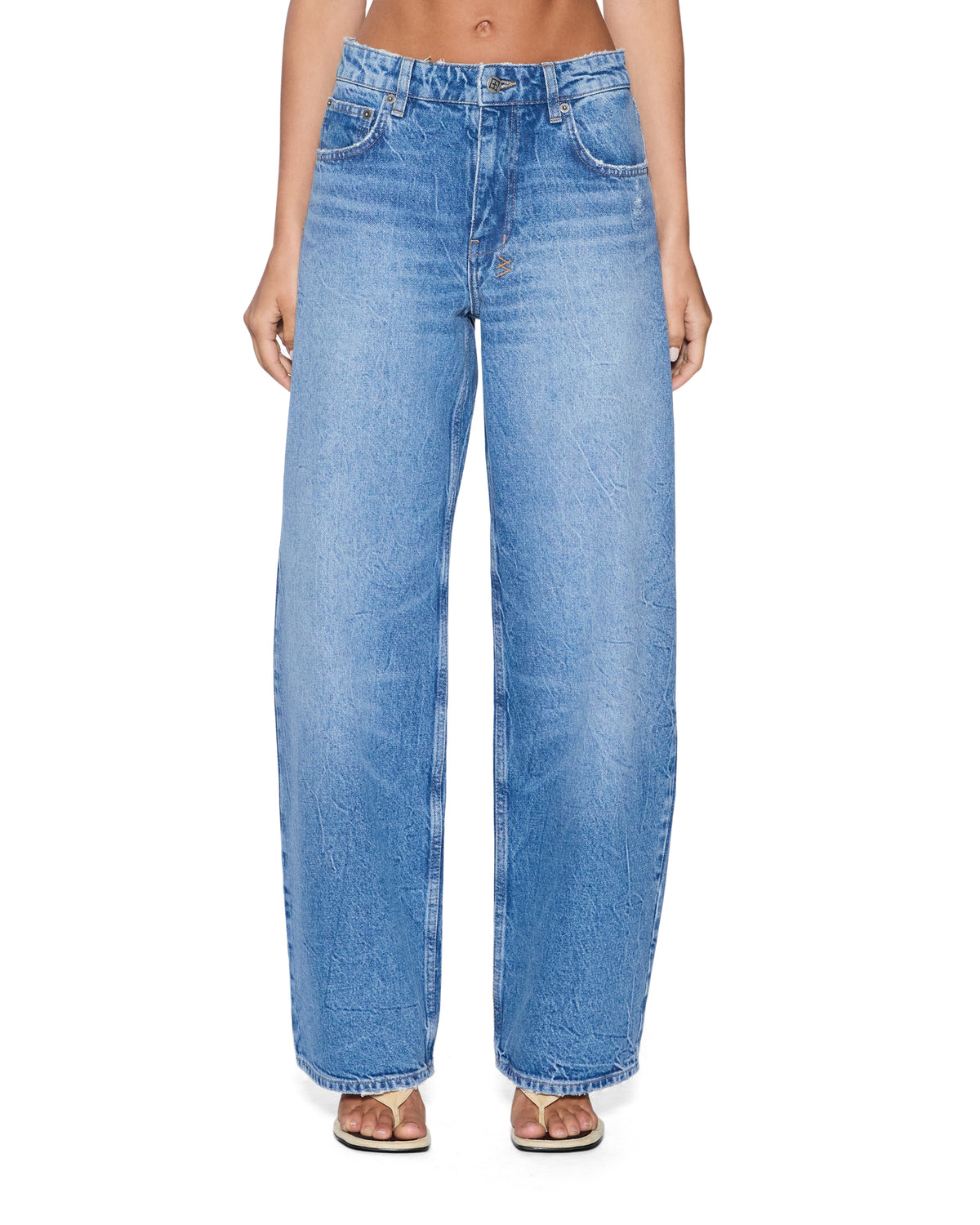 WOMENS EMPIRE JEAN LIBERTY BLUE DENIM JEANS