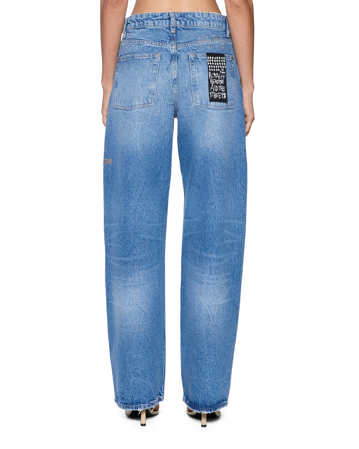 WOMENS EMPIRE JEAN LIBERTY BLUE DENIM JEANS