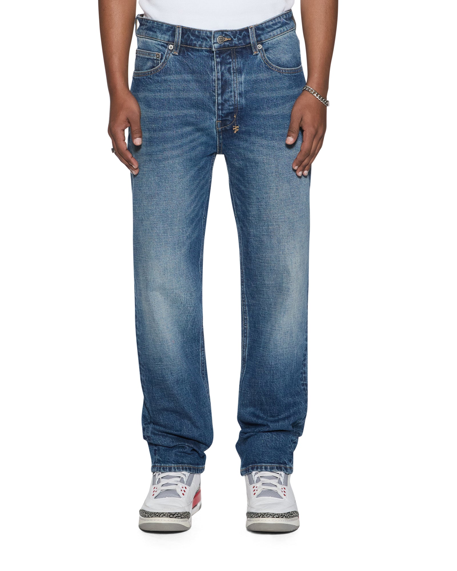 Mens Hazlow Arden Straight Denim Jeans | Ksubi ++
