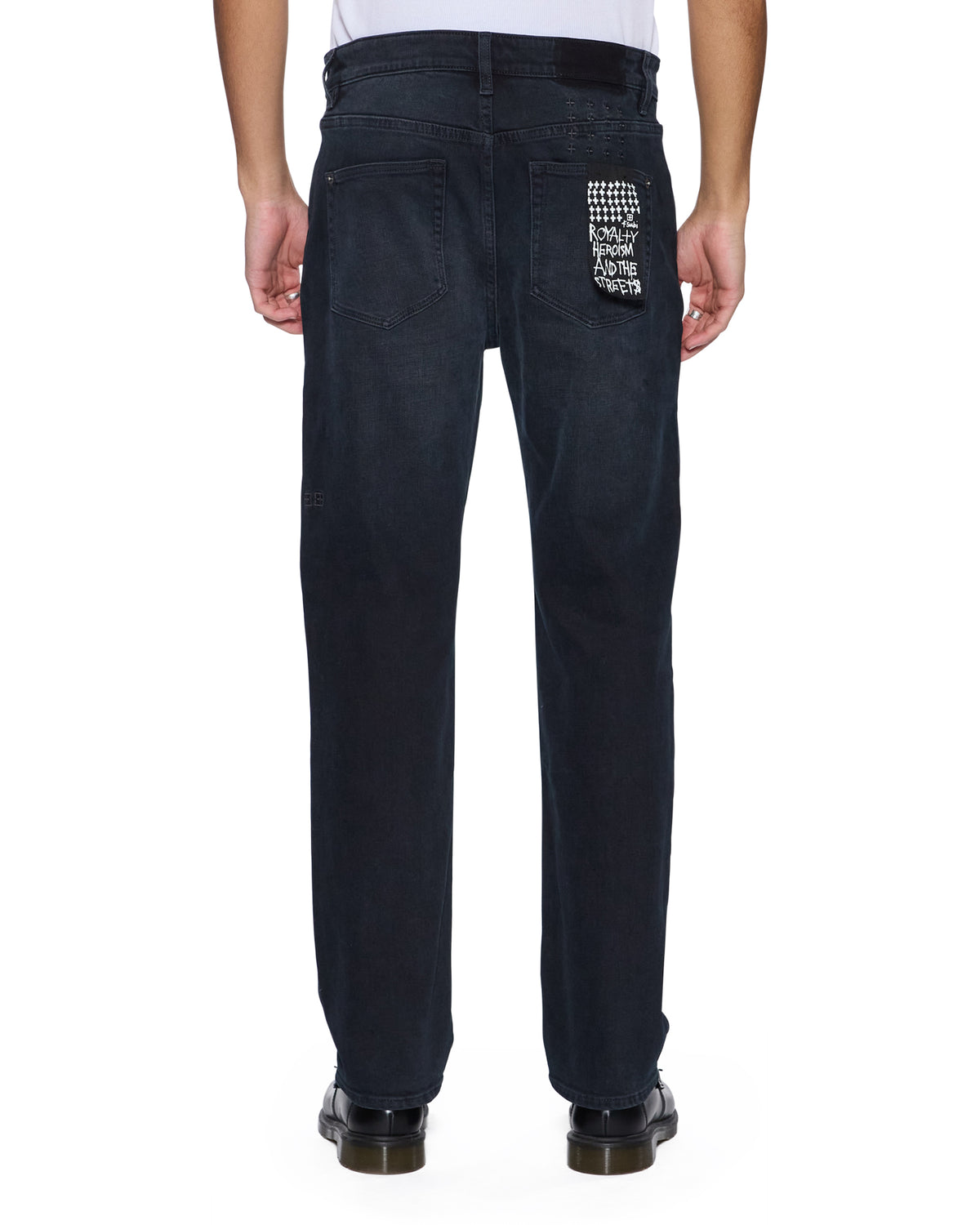 MENS HAZLOW RINSED RESIN DENIM JEANS
