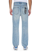 MENS HAZLOW SCATTER BLUE DENIM JEANS