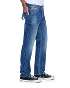 MENS HAZLOW VINTAGE BLUE DENIM JEANS