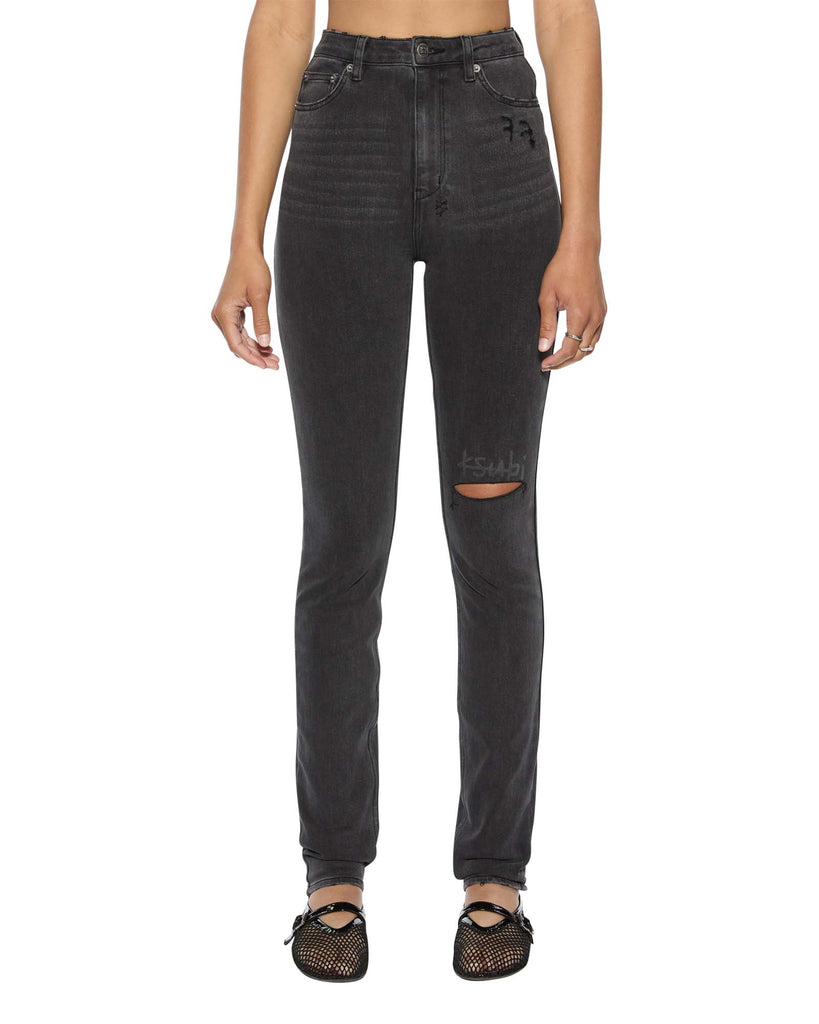 Outlet Ksubi Slim Straight Jeans In Hayday Mayday