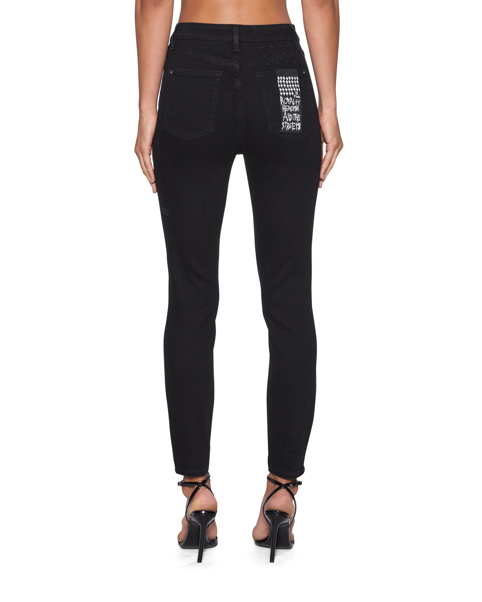 Buy Hi N Wasted Jet Black | Super Skinny Jeans | KSUBI | Ksubi ++